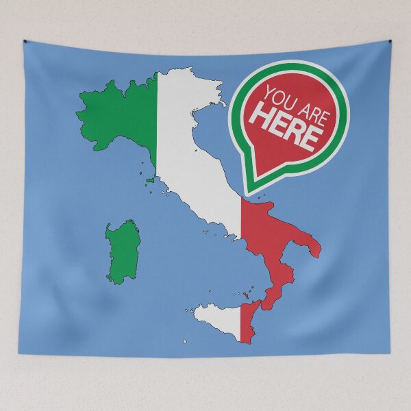 Item preview, Italy - You Are Here designed and sold by alessionastro.