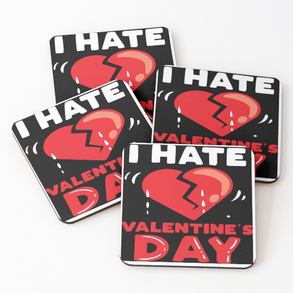 Item preview, I hate Valentines Day designed and sold by indecentXp0sure.