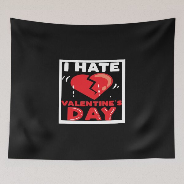 Item preview, I hate Valentines Day designed and sold by indecentXp0sure.