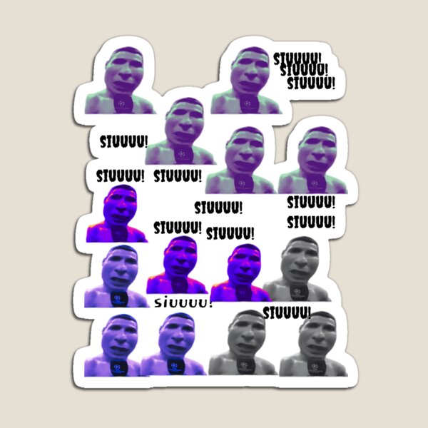 Item preview, siuuu funny cr7 stickers  designed and sold by Elina4you.