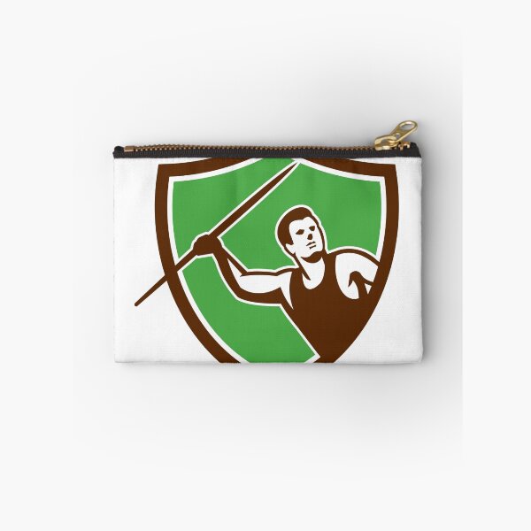 Item preview, Javelin Throw Track and Field Athlete Shield designed and sold by patrimonio.