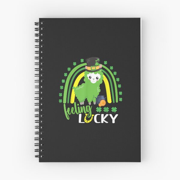 Item preview, Cute St Patricks Day Rainbow Llama feeling Lucky St Patricks designed and sold by marcipattysk1i.