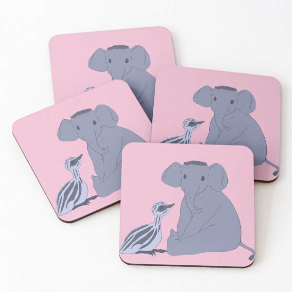 Item preview, Elephant and Emu Say Hello designed and sold by ERNorman.