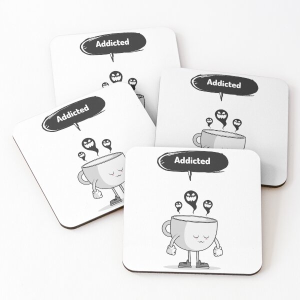 Item preview, Addicted to coffee designed and sold by MindBlownWill.
