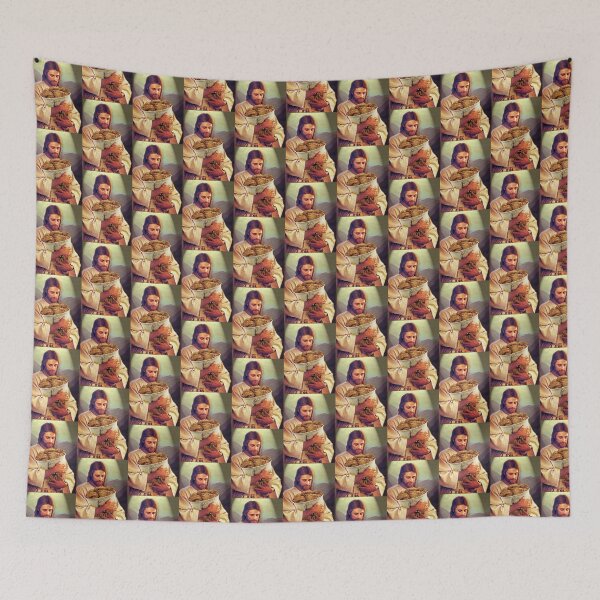 Item preview, Jesus loves fried chicken designed and sold by SlappinTees.