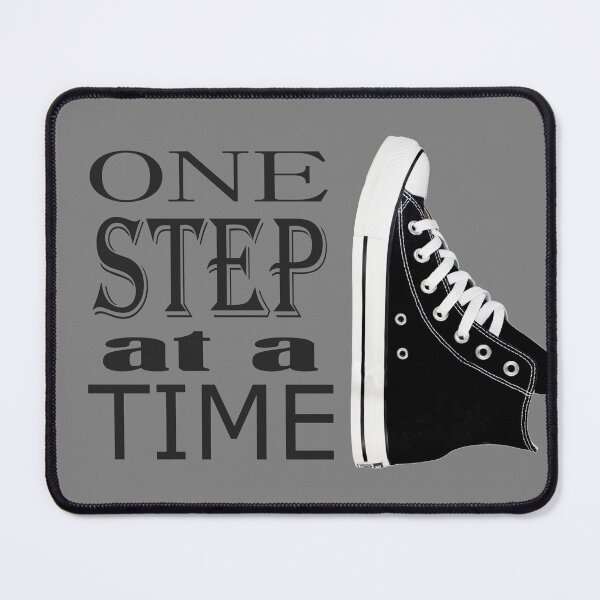Item preview, One Step At A Time - Jogger Runner Exercise Motivation designed and sold by miijojo1994.