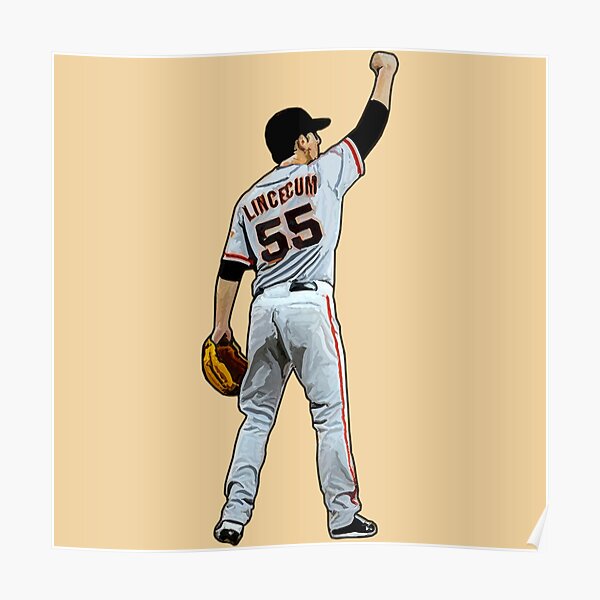 Tim Lincecum Jersey Sticker Sticker for Sale by batesyadi3