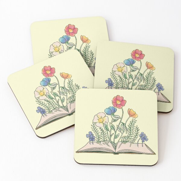 Item preview, Flowers Growing From Book designed and sold by PROMEN Creativity.