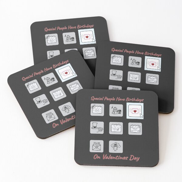 Item preview, Special People have Birthdays on Valentines Day designed and sold by IriArt-Designs.