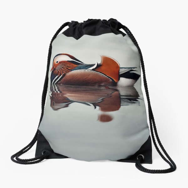 Beautiful duck design Drawstring Bag