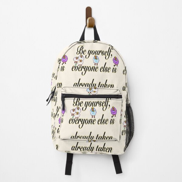 Item preview, Be yourself Inspirational motivational affirmation quote designed and sold by Artonmytee.