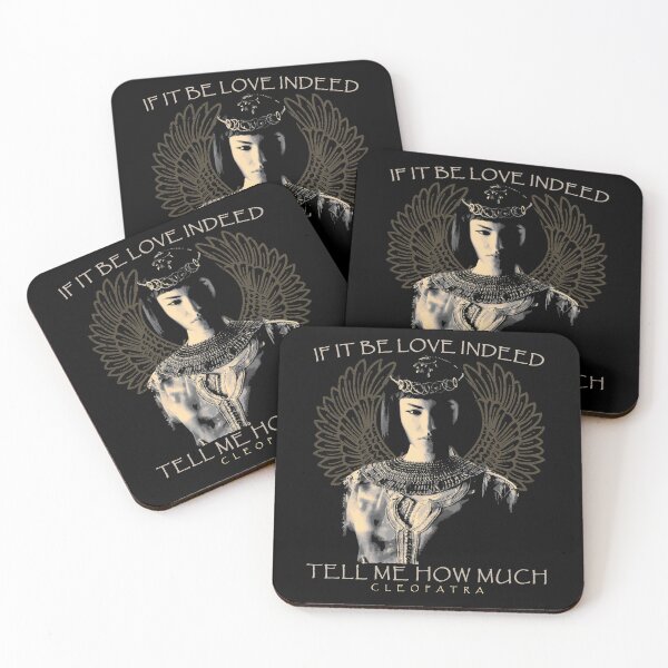 Item preview, If It Be Love Indeed, Ancient Egypt Design, Antony & Cleopatra, Shakespeare designed and sold by Proverbial Wisdom Design.