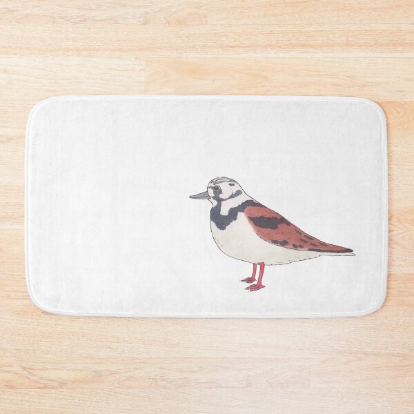 Item preview, Ruddy Turnstone watercolor bird species art designed and sold by TheWaterBirds.