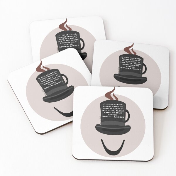 Artikelvorschau, Abe Lincoln über guten Kaffee entworfen und verkauft von Steve Silbert.