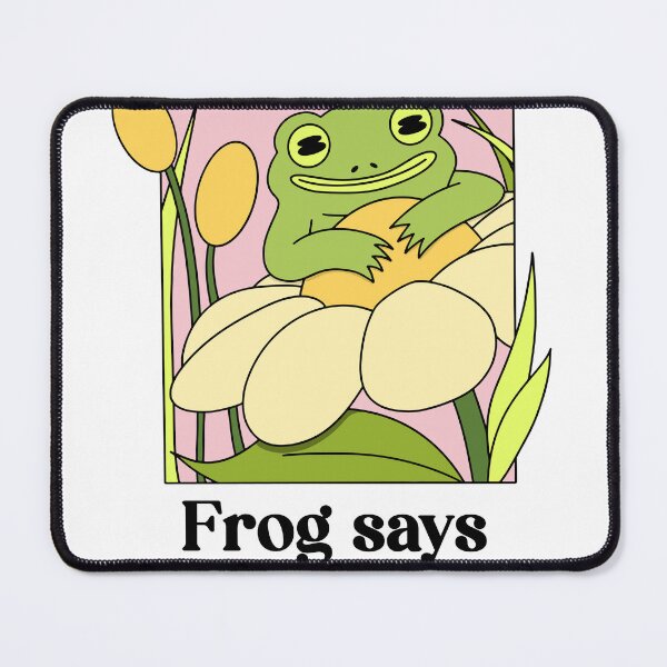 Item preview, Frog says Hi! designed and sold by MagicalForest.