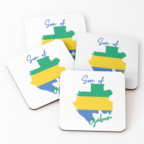 Item preview, Son of Gabon Map Flag designed and sold by NovawayDirect.
