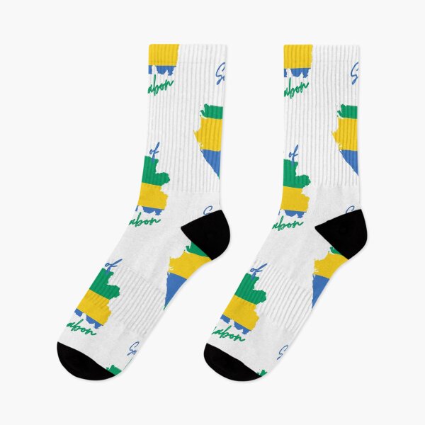 Item preview, Son of Gabon Map Flag designed and sold by NovawayDirect.