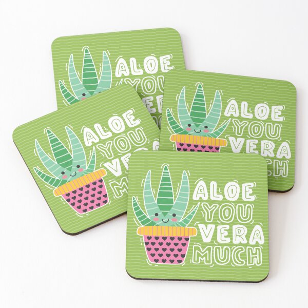 Item preview, Aloe You Vera Much designed and sold by Arwa Ganiwalla.