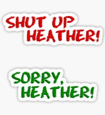 Heathers Frenemy Stickers Sticker