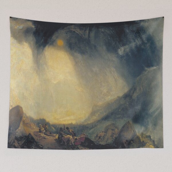 Item preview, Joseph Mallord William Turner - Snow Storm - Hannibal and his Army Crossing the Alps  designed and sold by kinsley45.