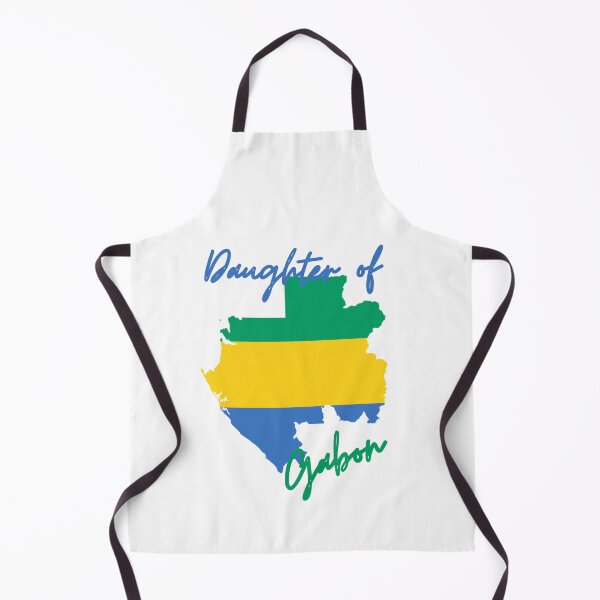 Item preview, Daughter of Gabon Map Flag designed and sold by NovawayDirect.