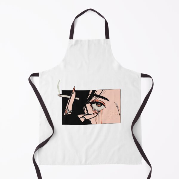 Item preview, Crying Girl With Cigarette designed and sold by PourElla.