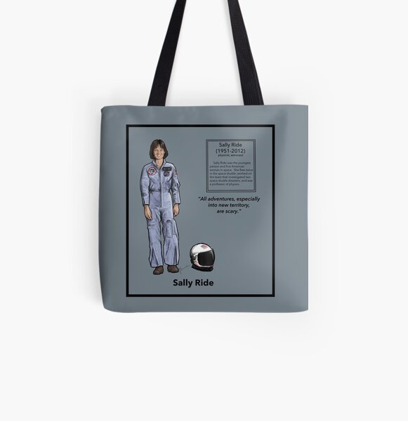 Sally Ride All Over Print Tote Bag