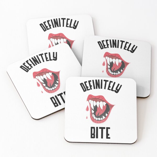 Item preview, Definitely Bite, Mouth with Fangs designed and sold by MindBlownWill.