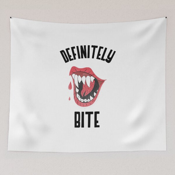 Item preview, Definitely Bite, Mouth with Fangs designed and sold by MindBlownWill.