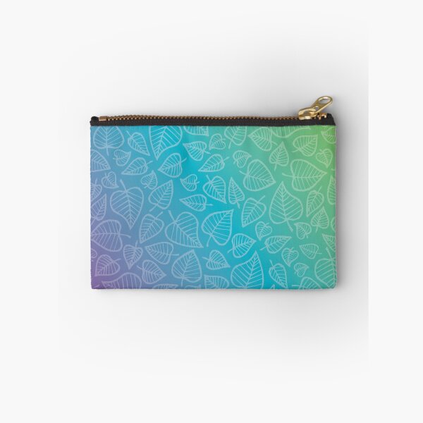 Item preview, Leaf Pattern with Cool Color Gradient designed and sold by Jen Aranyi.