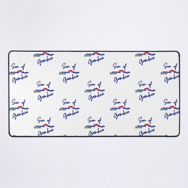 Item preview, Son of Gambia Map Flag designed and sold by NovawayDirect.