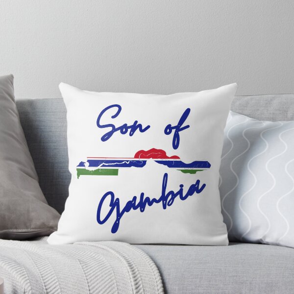 Item preview, Son of Gambia Map Flag designed and sold by NovawayDirect.