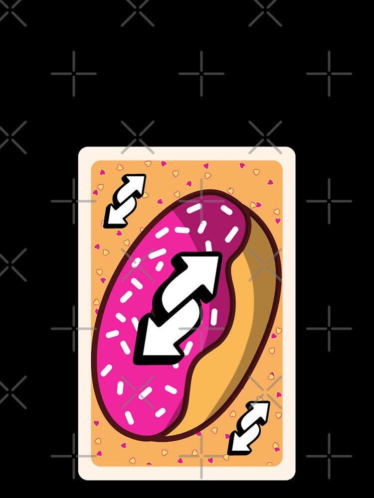 Uno Reverse Card - Donut, Doughnut Sticker for Sale by ladylaughprints