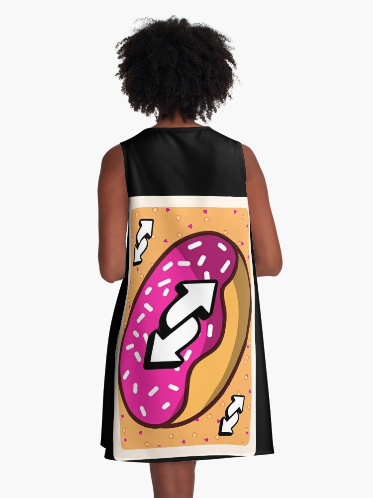 Uno Reverse Card - Donut, Doughnut Sticker for Sale by ladylaughprints