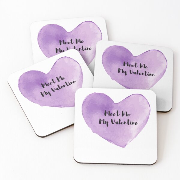 Item preview, Meet Me My Valentine T-shirt, Love T-shirt, Valentine T-shirt, Meet me T-shirt, Cute T-shirt, Simple T-shirt, Purple heart T-shirt, Heart T-shirt, My Valentine T-shirt designed and sold by DianaN22.