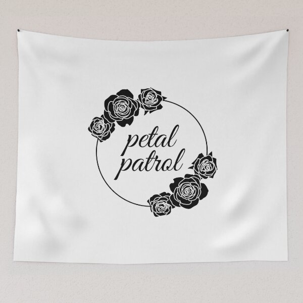 Item preview, Petal Patrol with Roses round frame Flower girl Wedding Signs  designed and sold by KateBilous.