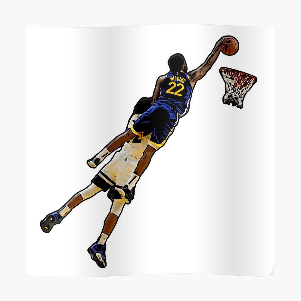 Andrew Wiggins dunk Poster for Sale by Powliny