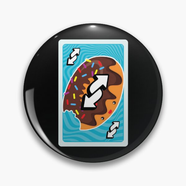 Uno Reverse Card Donut, Uno Reverse Card Doughnut Sticker for Sale by  ladylaughprints