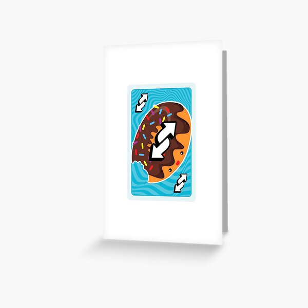 Uno Reverse Card Donut, Uno Reverse Card Doughnut Sticker for Sale by  ladylaughprints