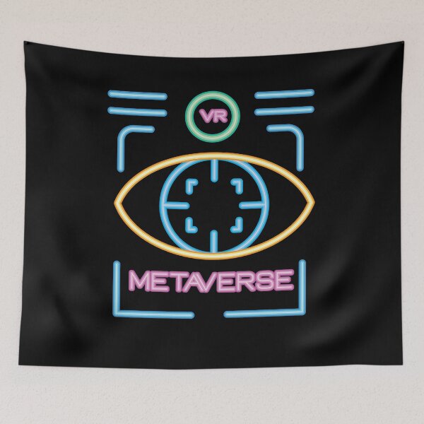 Item preview, Metaverse Virtual Reality VR Gamer Eye On The Future designed and sold by OliviaGbyKyro.