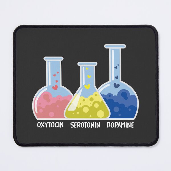 Item preview, Test Tube Rack With Oxytocin, Serotonin, Dopamine designed and sold by Abhishek Goldar.