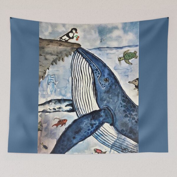 Item preview, Penguin & Whale designed and sold by Lais  Sabino.