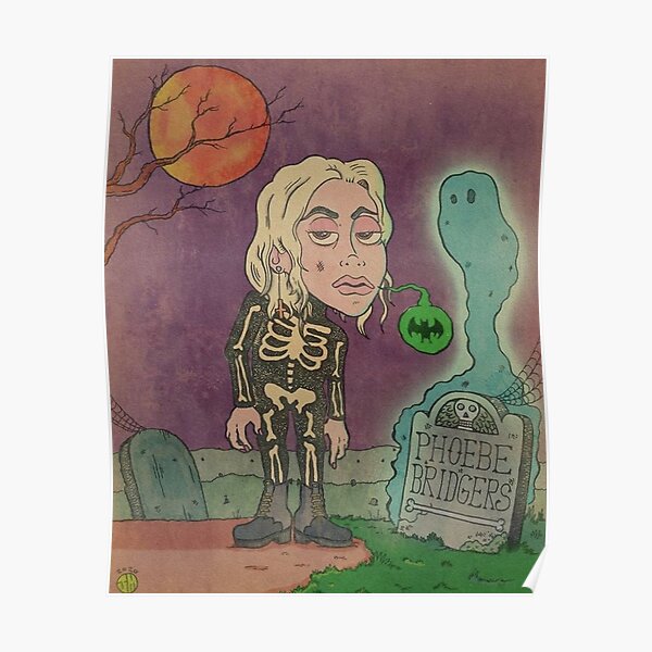 Phoebebridgers Illustration Poster