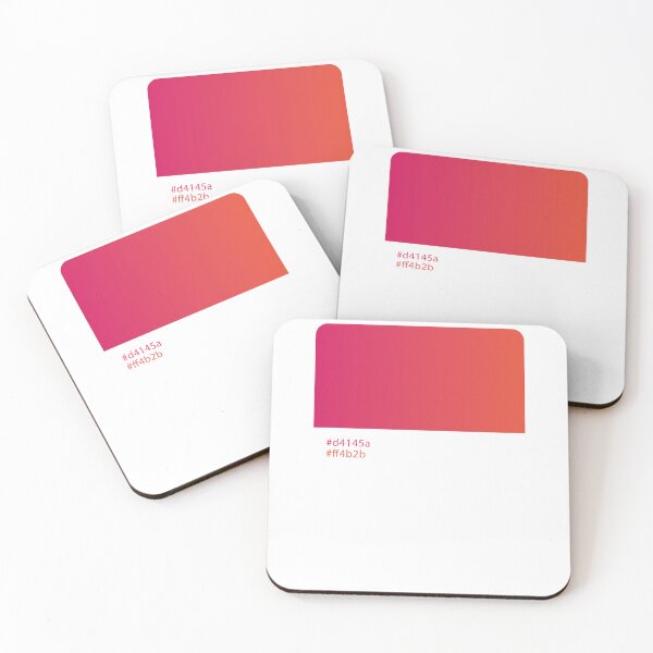 Item preview, Pantone palette gradient Pink designed and sold by Pacesyte.