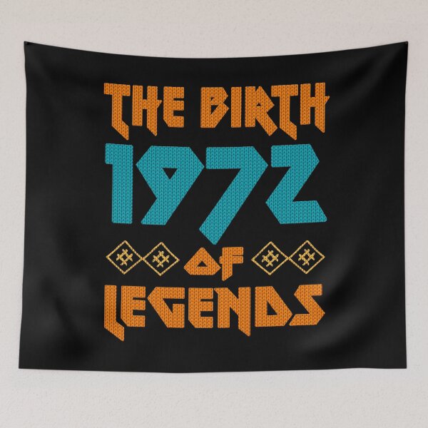 Item preview, 50th Birthday Vintage 1972 Metal Style Ugly designed and sold by Dubbra.