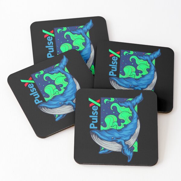 Item preview,  The pulsex Logo on a Whale PulseX Crypto Coin PLSX Crypto Logo Hex Pulse designed and sold by design880.