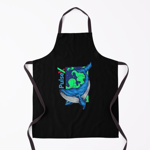 Item preview, The pulsex Logo on a Whale PulseX Crypto Coin PLSX Crypto Logo Hex Pulse designed and sold by design880.