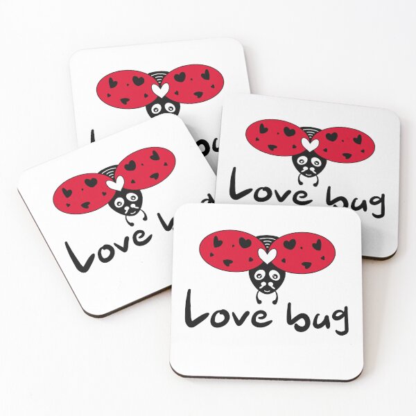 Item preview, love bugs designed and sold by BigAndBug.