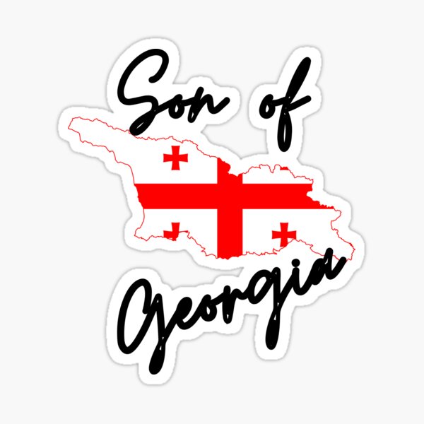 Item preview, Son of Georgia Map Flag designed and sold by NovawayDirect.