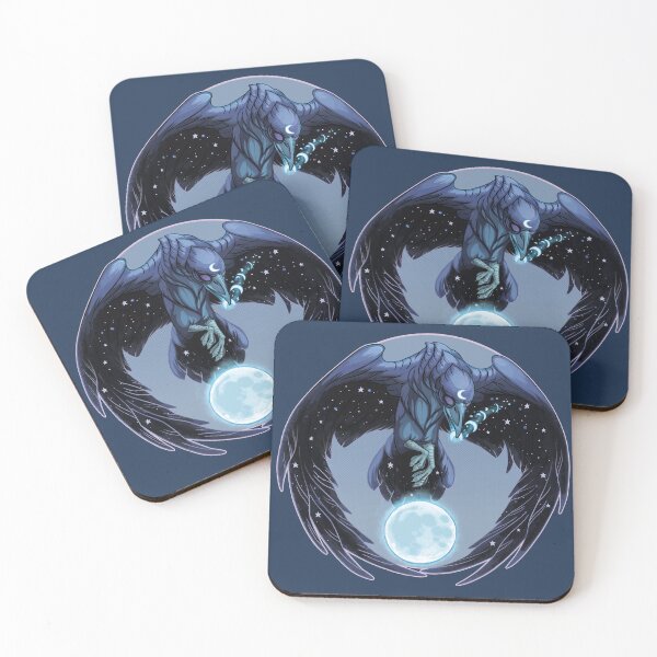 Item preview, Midnight Raven with stars and the moon designed and sold by StillWinter.